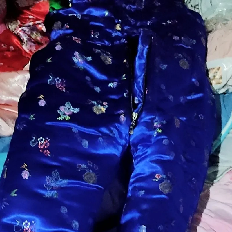 Adult Handmade Chinese Style Satin Print Silky Bodysuit Filled Cotton Crotch Zipper Jumpsuit Puffy Warm ABDL Rompers Pajamas COS
Adult Handmade Chinese Style Satin Print Silky Bodysuit Filled Cotton Crotch Zipper Jumpsuit Puffy Warm ABDL Rompers Pajamas COS