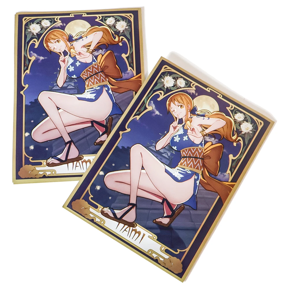 60pcs/bag 67 X 92mm One Piece Card Sleeves Used for Standard Size Board Game Trading Cards Game collection card TCG Cards
60pcs/bag 67 X 92mm One Piece Card Sleeves Used for Standard Size Board Game Trading Cards Game collection card TCG Cards