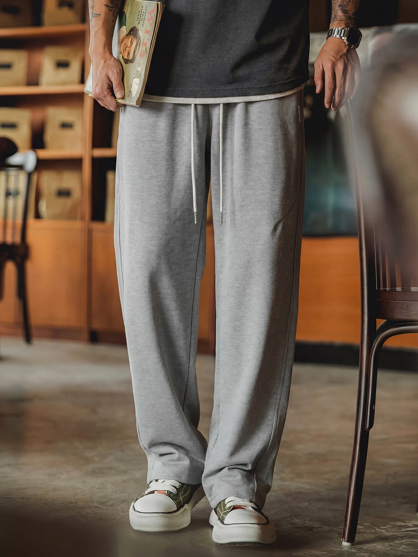 American Style Casual Pants Men's Spring Summer Thin Knitted High Elasticity Straight Leg Loose Fit Commuting Versatile Long ...
American Style Casual Pants Men's Spring Summer Thin Knitted High Elasticity Straight Leg Loose Fit Commuting Versatile Long ...