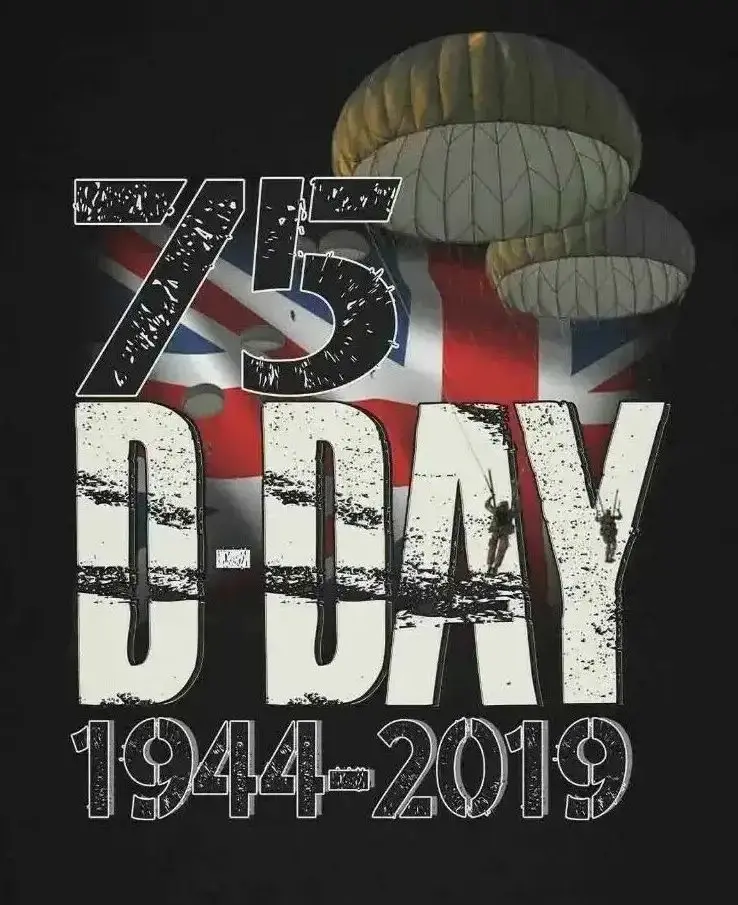 D-DAY 75 ,76,77,78,79 Commemorative Printed T-Shirt 100% Cotton O-Neck Summer Short Sleeve Casual Mens T-shirt Size S-3XL
D-DAY 75 ,76,77,78,79 Commemorative Printed T-Shirt 100% Cotton O-Neck Summer Short Sleeve Casual Mens T-shirt Size S-3XL