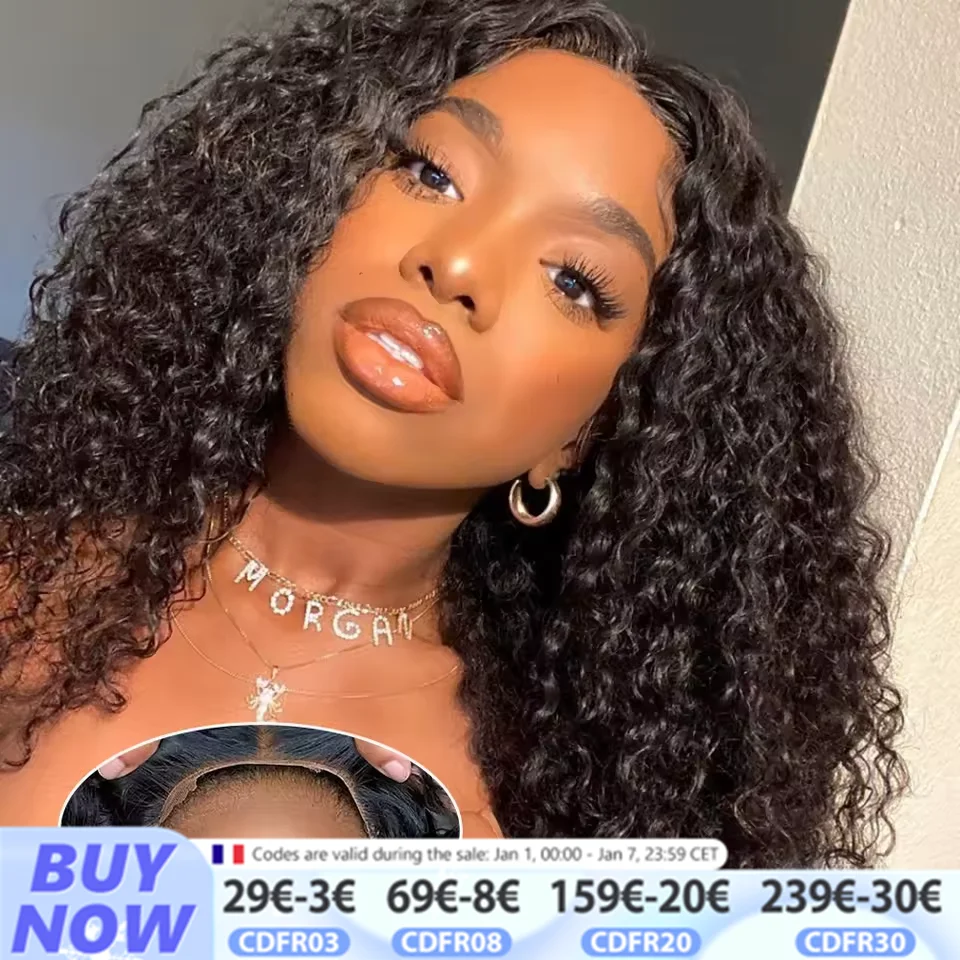 5x5 Hd Lace Frontal Wig Preplucked Brazilian Glueless Deep Wave Human Hair Ready to Wear 6x4 Hd Lace Front Curly Human Hair Wigs
5x5 Hd Lace Frontal Wig Preplucked Brazilian Glueless Deep Wave Human Hair Ready to Wear 6x4 Hd Lace Front Curly Human Hair Wigs