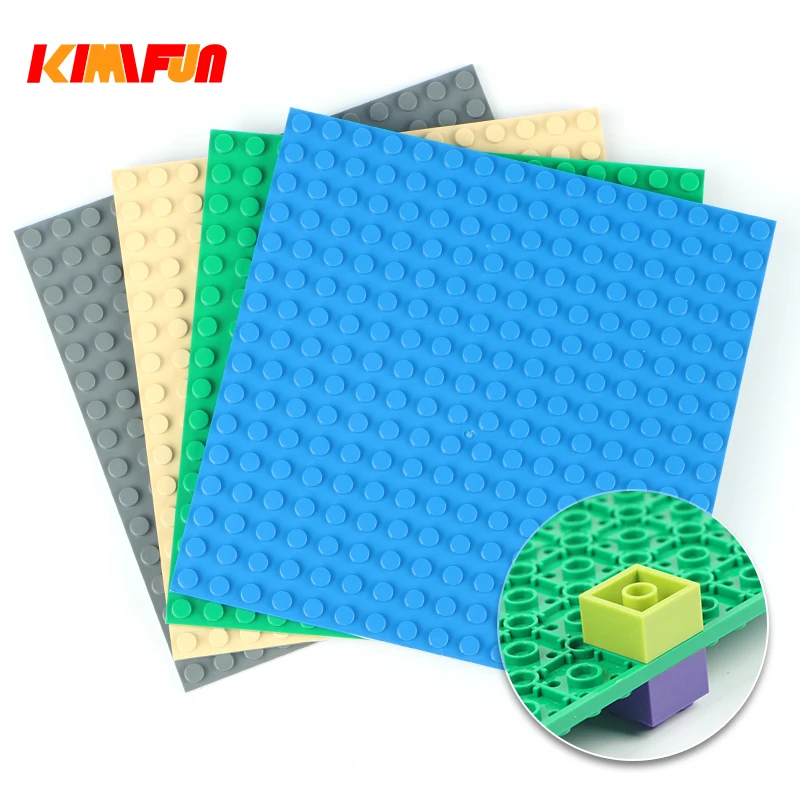 KIMIFUN Double Sided Classic 16 * 16 Building Block Base Plastic Compatible With Double-Sided Building Accessories DIY MOC
KIMIFUN Double Sided Classic 16 * 16 Building Block Base Plastic Compatible With Double-Sided Building Accessories DIY MOC