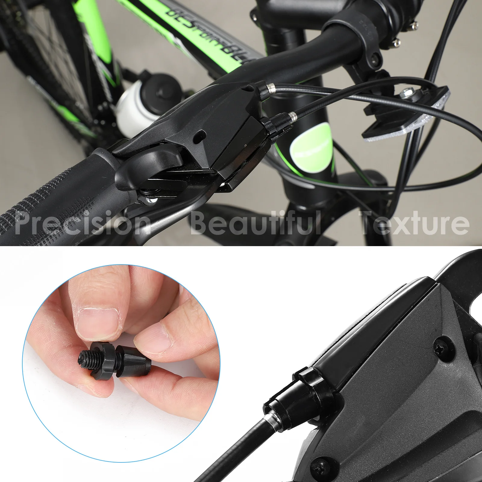 Aluminum Alloy Brake Adjustment Screw One Pair M7 Bike Brake Lever Cable Fixing Screw Replacement Accessory for Cyclists
Aluminum Alloy Brake Adjustment Screw One Pair M7 Bike Brake Lever Cable Fixing Screw Replacement Accessory for Cyclists