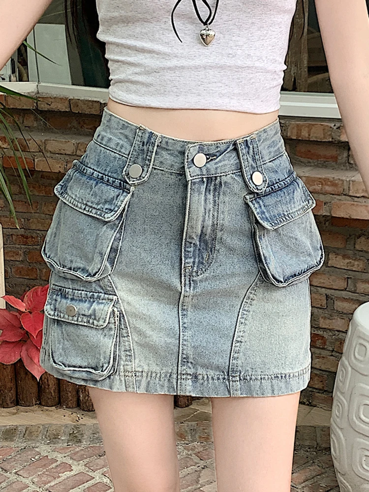 Vintage Women's Denim Shorts Hight Waisted Y2k Casual Jeans Cargo Pants Gothic Blue Hot Short Jeans 2025 Summer New
Vintage Women's Denim Shorts Hight Waisted Y2k Casual Jeans Cargo Pants Gothic Blue Hot Short Jeans 2025 Summer New