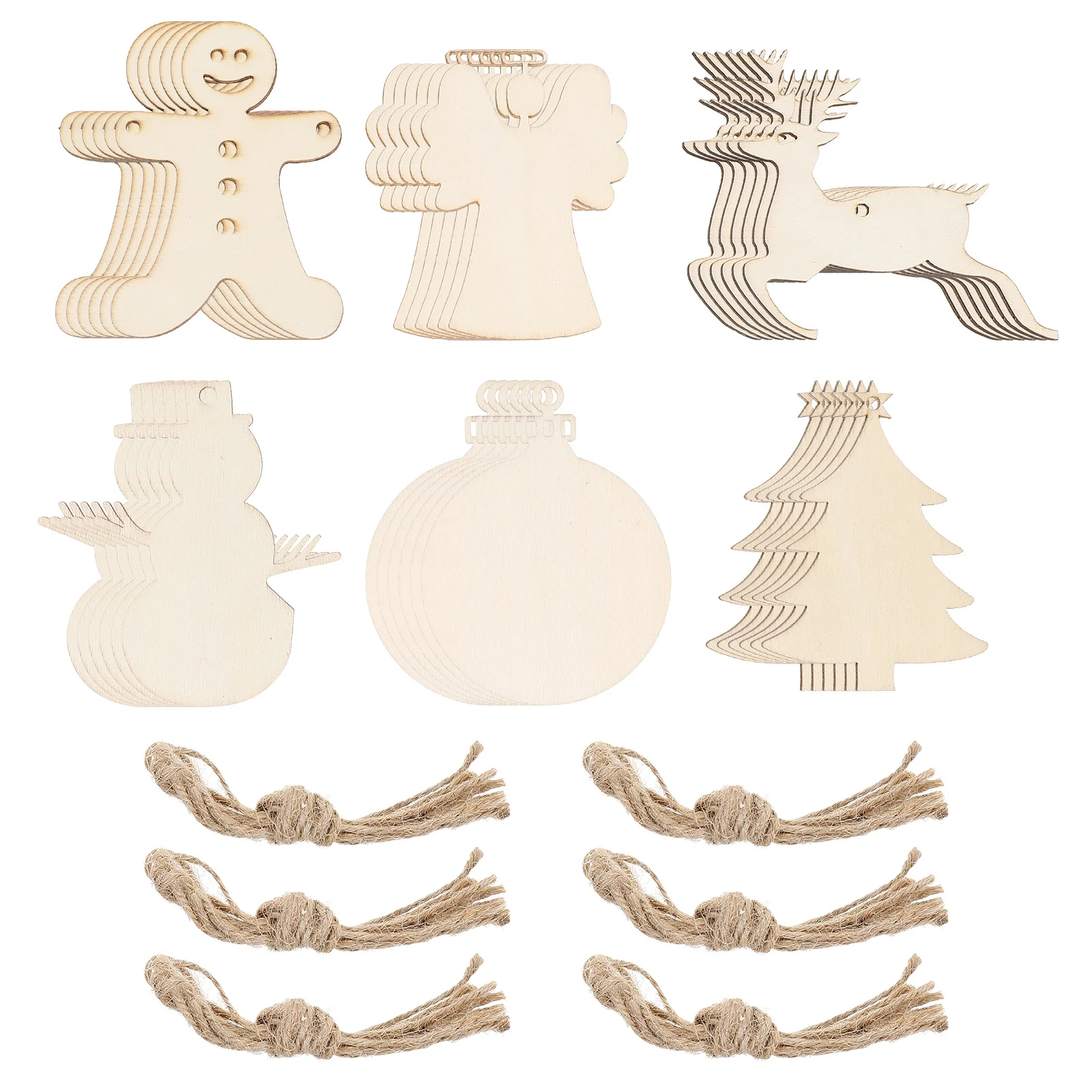 30pcs Wooden Christmas Hanging Decorations Diy Craft Accessories For Tree Wall Window Door Table Bookshelf Ornament Pendant
30pcs Wooden Christmas Hanging Decorations Diy Craft Accessories For Tree Wall Window Door Table Bookshelf Ornament Pendant