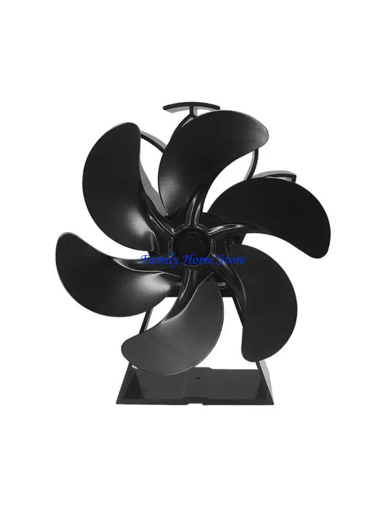 P0UF 6 Blade Heat Powered Stove Fan for Log Burning Eco-Friendly Home Quiet Fan
P0UF 6 Blade Heat Powered Stove Fan for Log Burning Eco-Friendly Home Quiet Fan