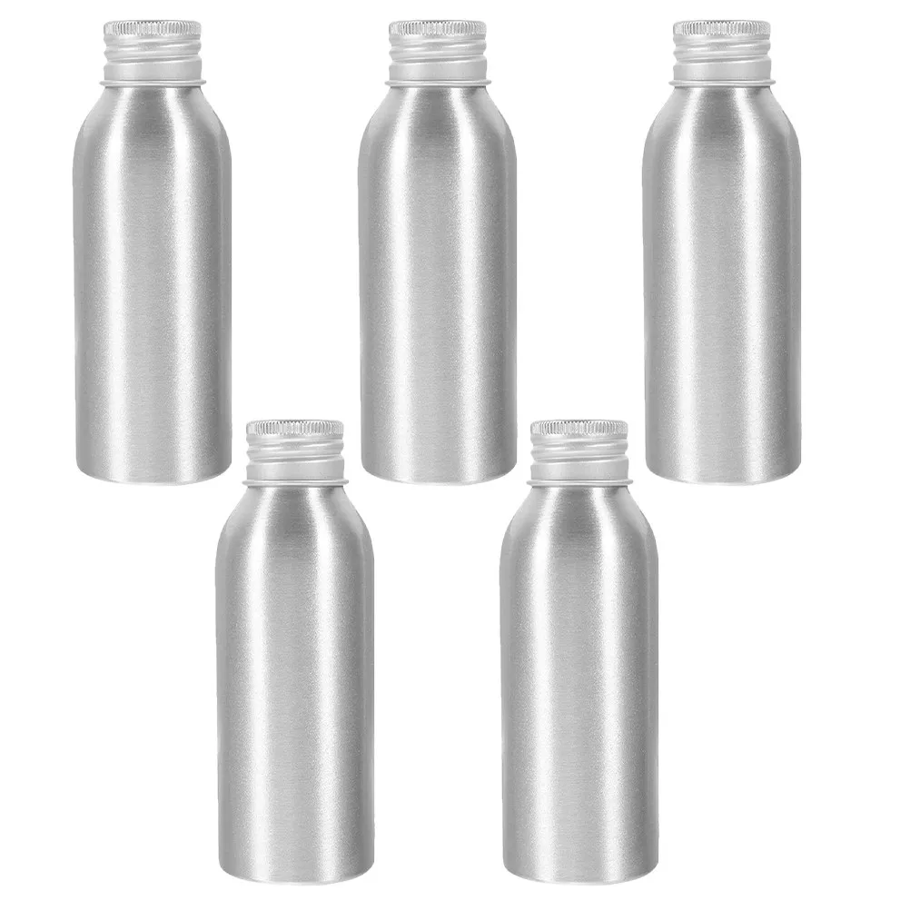 Набор из 5 алюминиевых дорожных флаконов с завинчивающимися крышками, герметичные, для парфюмерии, эфирных масел, уходовой косметики, портативный комплект
Набор из 5 алюминиевых дорожных флаконов с завинчивающимися крышками, герметичные, для парфюмерии, эфирных масел, уходовой косметики, портативный комплект