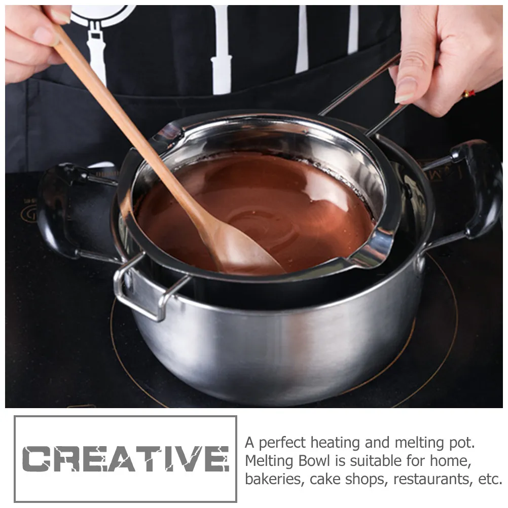 Premium Stainless Steel Melting Pot for Chocolate Butter Cheese Oil Heating Baking Supplies Kitchen Tool Housewarming
Premium Stainless Steel Melting Pot for Chocolate Butter Cheese Oil Heating Baking Supplies Kitchen Tool Housewarming