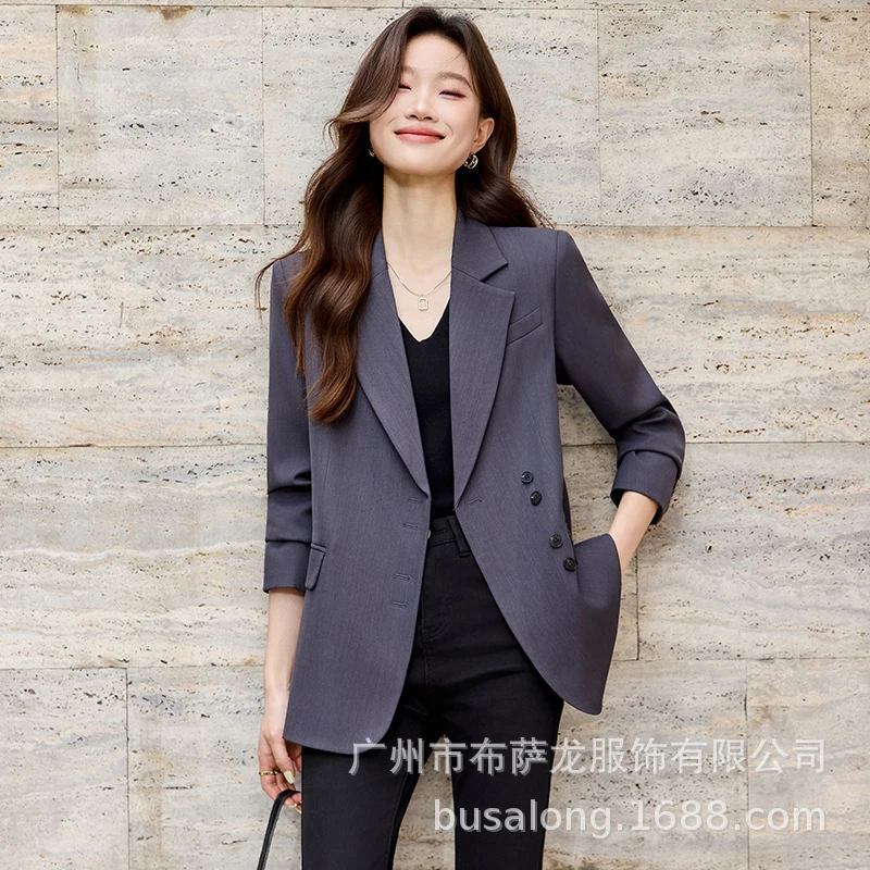 2025New style business blazer for women, long-sleeved professional suit, formal women's jacket, workwear1931
2025New style business blazer for women, long-sleeved professional suit, formal women's jacket, workwear1931