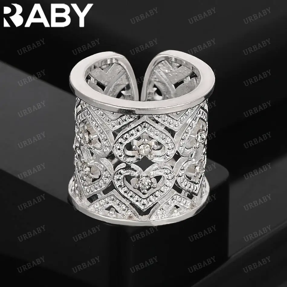 URBABY стерлингового серебра 925 пробы с цирконием, роскошное кольцо в форме сердца для женщин, модные ювелирные изделия, очаровательные благородные свадебные аксессуары Grace
URBABY стерлингового серебра 925 пробы с цирконием, роскошное кольцо в форме сердца для женщин, модные ювелирные изделия, очаровательные благородные свадебные аксессуары Grace