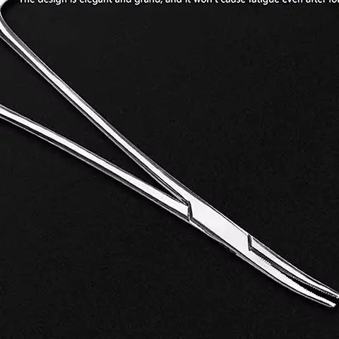 1PCS 12.5/14/16/18 CM Bent-nose/Straight Curved Stainless Steel Locking Elbow Scissors Pliers Hemostatic Forceps Clamp Pliers
1PCS 12.5/14/16/18 CM Bent-nose/Straight Curved Stainless Steel Locking Elbow Scissors Pliers Hemostatic Forceps Clamp Pliers