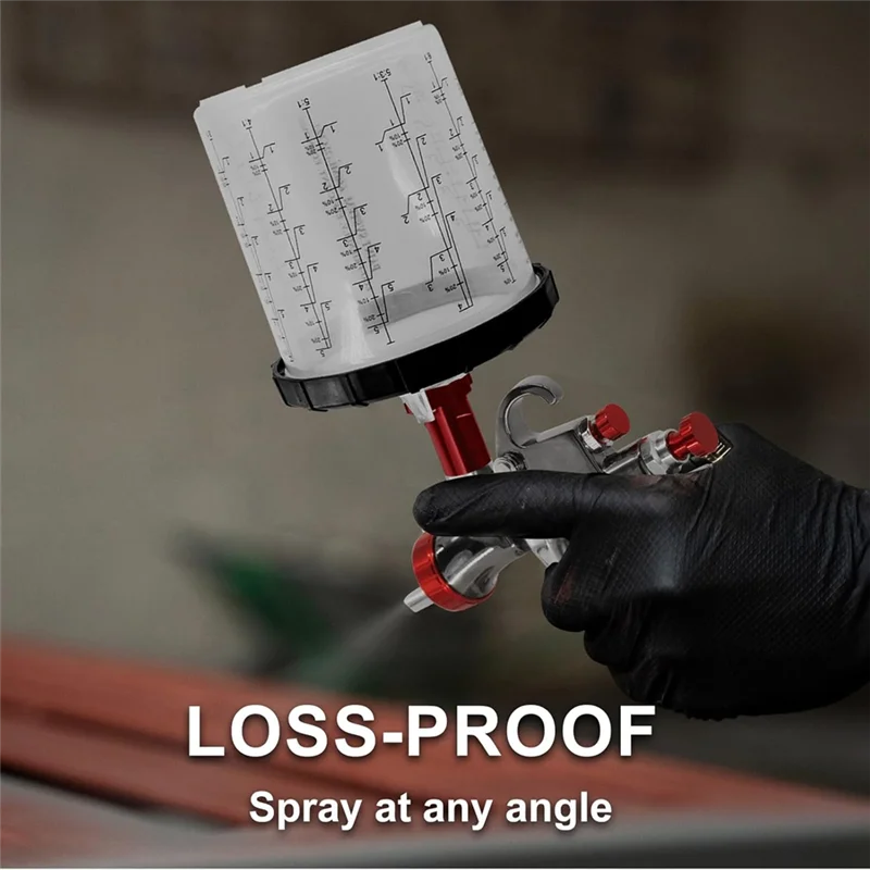 A76K Одноразовые чашки для краски для автомобильной краски HVLP Чашки для смешивания краски с чашками и системой крышек
A76K Одноразовые чашки для краски для автомобильной краски HVLP Чашки для смешивания краски с чашками и системой крышек