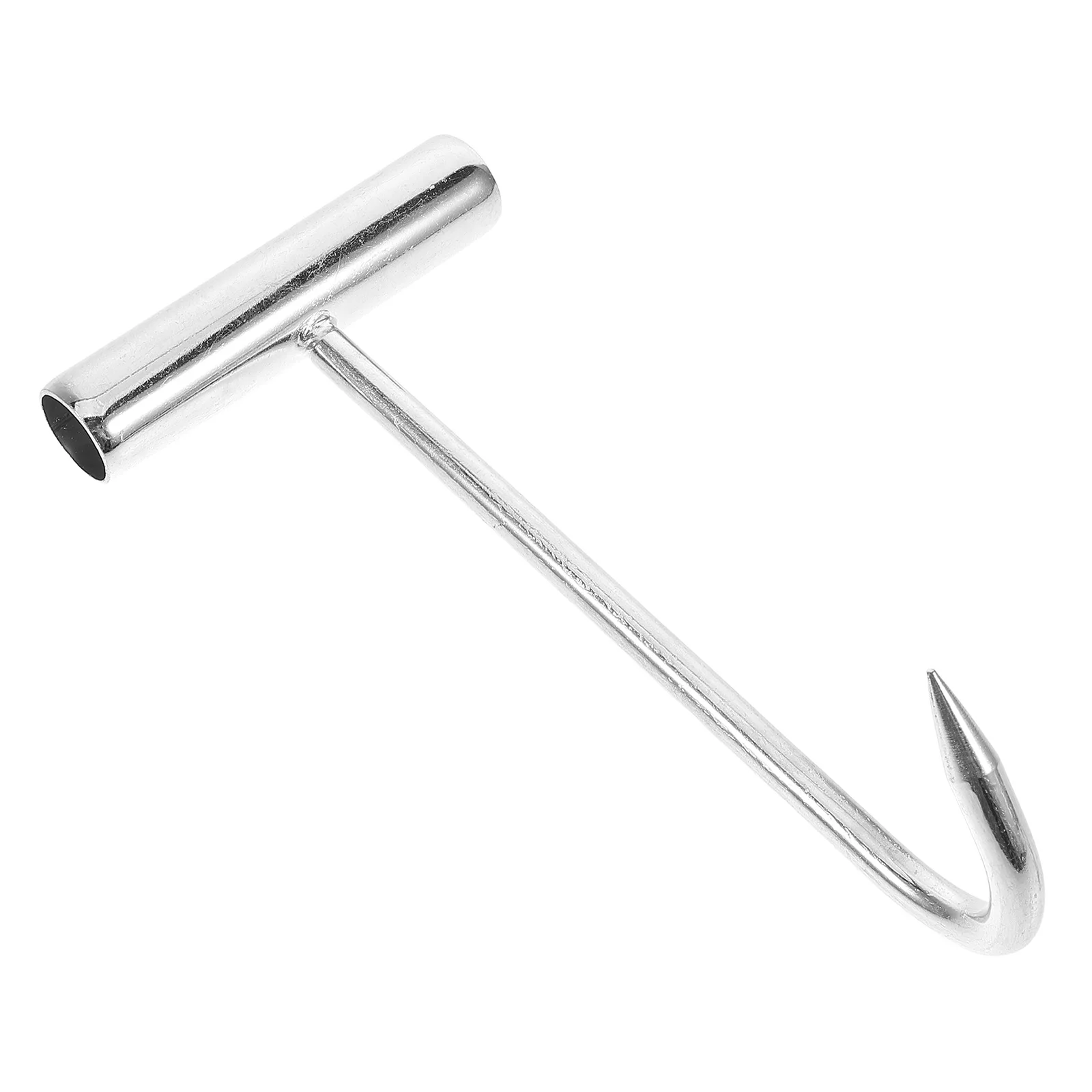 T Shaped Meat Hook Hanger Hooks Stainless Steel Food Supply Grilling Shop Supplies Hand Hanging Compact Size Material
T Shaped Meat Hook Hanger Hooks Stainless Steel Food Supply Grilling Shop Supplies Hand Hanging Compact Size Material