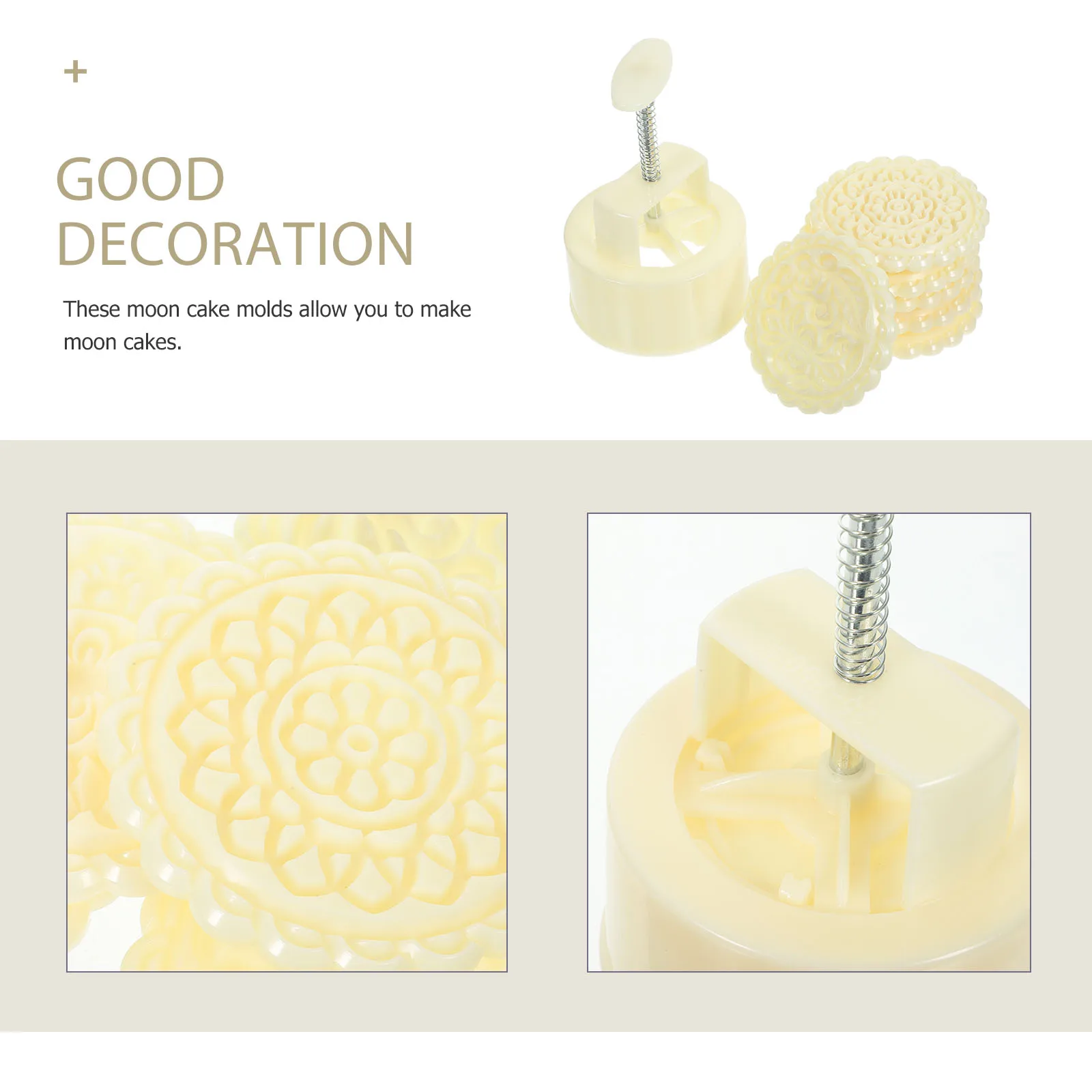 DIY Creative Reusable Plastic Biscuit Mold for Baking Moon Cake Cookie Chocolate Maker 250g Round Kitchen Supplies
DIY Creative Reusable Plastic Biscuit Mold for Baking Moon Cake Cookie Chocolate Maker 250g Round Kitchen Supplies