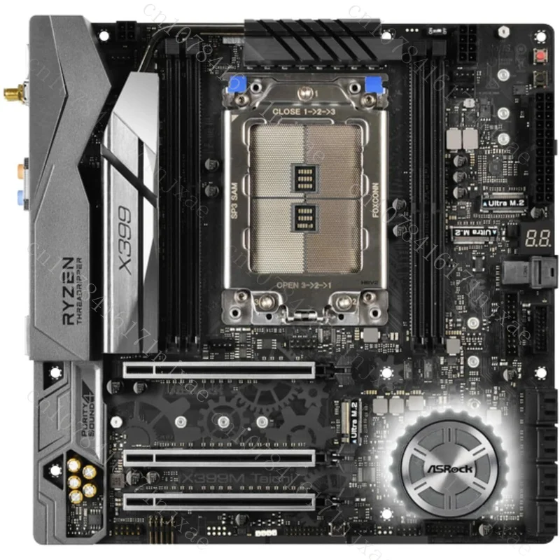 Материнская плата для ASRock X399M Taichi поддерживает DDR4 128 ГБ USB 3.1 PCI-E 3.0 WiFi
Материнская плата для ASRock X399M Taichi поддерживает DDR4 128 ГБ USB 3.1 PCI-E 3.0 WiFi