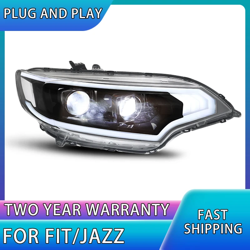 Стайлинг автомобиля для Jazz Fit светодиодные фары 2014-2017 указатель поворота светодиодные DRL двойные линзы Hid би ксеноновые автоаксессуары
Стайлинг автомобиля для Jazz Fit светодиодные фары 2014-2017 указатель поворота светодиодные DRL двойные линзы Hid би ксеноновые автоаксессуары