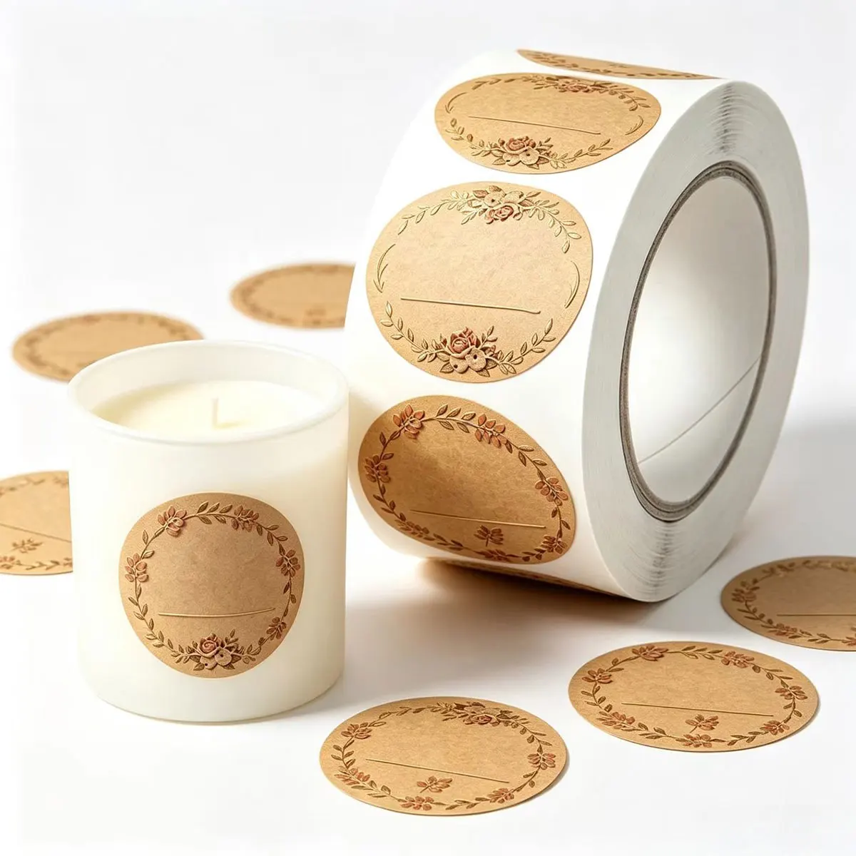 Custom Roll Adhesive Logo Labels Customized Stickers Personalised Kraft Stickers Handmade Packaging Small Business Supplies
Custom Roll Adhesive Logo Labels Customized Stickers Personalised Kraft Stickers Handmade Packaging Small Business Supplies