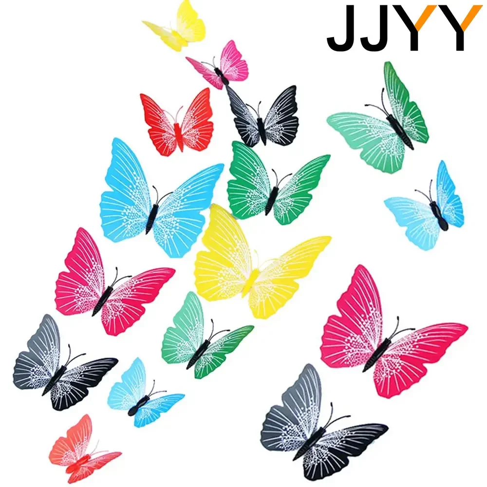 JJYY 12Pcs PVC 3D Butterfly Wall Decor Cute Butterflies Wall Stickers Art Decals Home Decoration Room Wall Art
JJYY 12Pcs PVC 3D Butterfly Wall Decor Cute Butterflies Wall Stickers Art Decals Home Decoration Room Wall Art