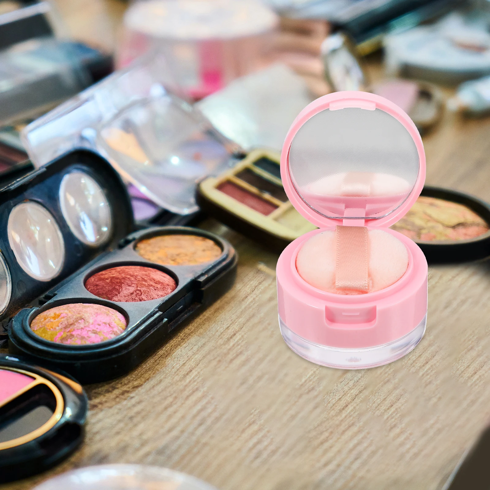 2 Sets Powder Box Vanity Case with Mirror Mini Makeup Containers Empty Travel Cover Loose Pink Face Woman
2 Sets Powder Box Vanity Case with Mirror Mini Makeup Containers Empty Travel Cover Loose Pink Face Woman