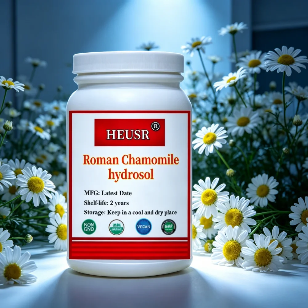Rome Chamomile Hydrosol Soothing Sensitive Redness Removal Natural Hydrating Spray Facial Mask Toner Cosmetics raw materials
Rome Chamomile Hydrosol Soothing Sensitive Redness Removal Natural Hydrating Spray Facial Mask Toner Cosmetics raw materials