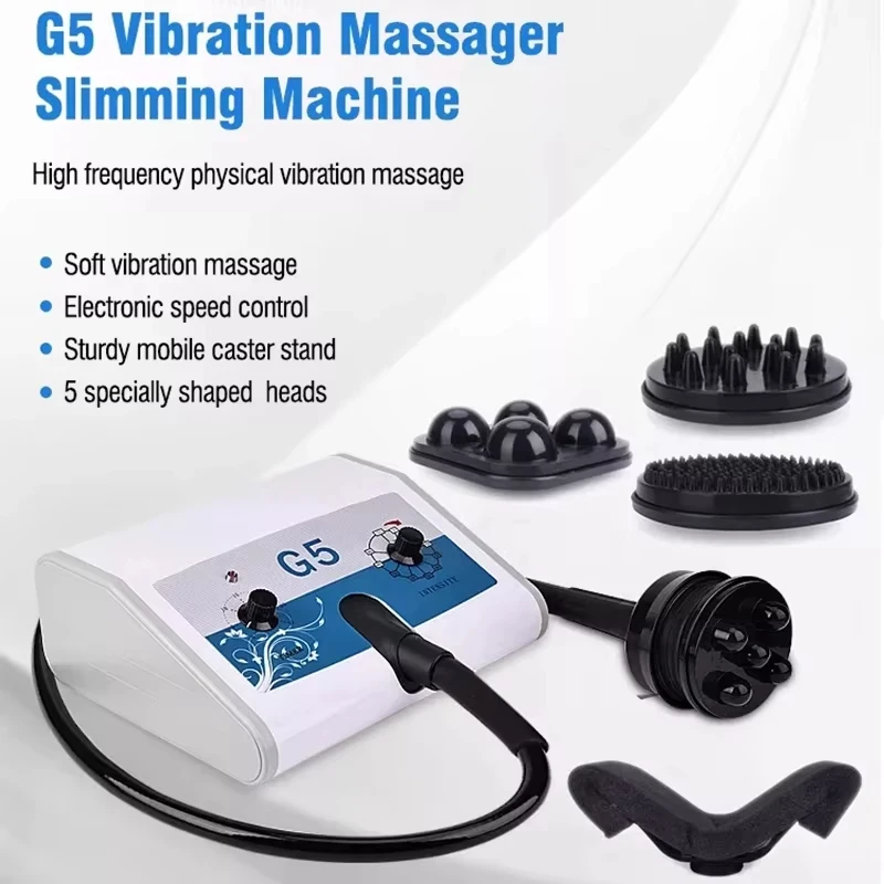 High Frequency G5 Vibrating Massager Cellulite Removal Weight Loss Massager Beauty Instrument Body Contouring
High Frequency G5 Vibrating Massager Cellulite Removal Weight Loss Massager Beauty Instrument Body Contouring