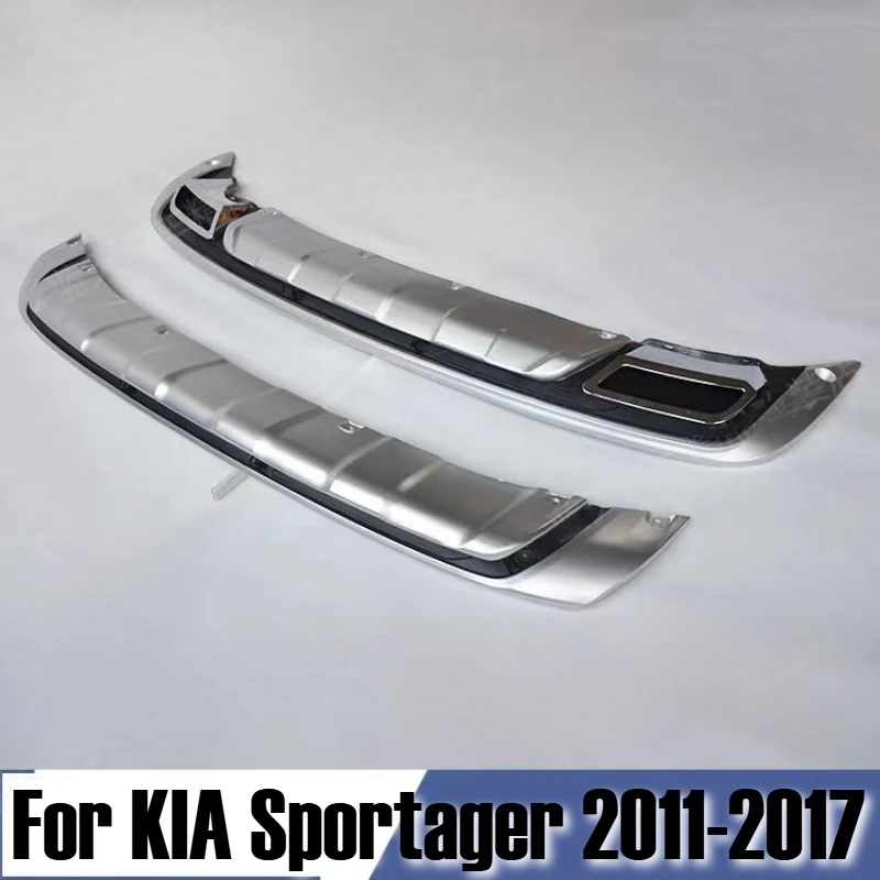 Для KIA Sportager 2011-2017 автомобильный Стайлинг автомобильные чехлы 2 шт. ABS хромированная накладка на передний + задний бампер защита спойлера
Для KIA Sportager 2011-2017 автомобильный Стайлинг автомобильные чехлы 2 шт. ABS хромированная накладка на передний + задний бампер защита спойлера