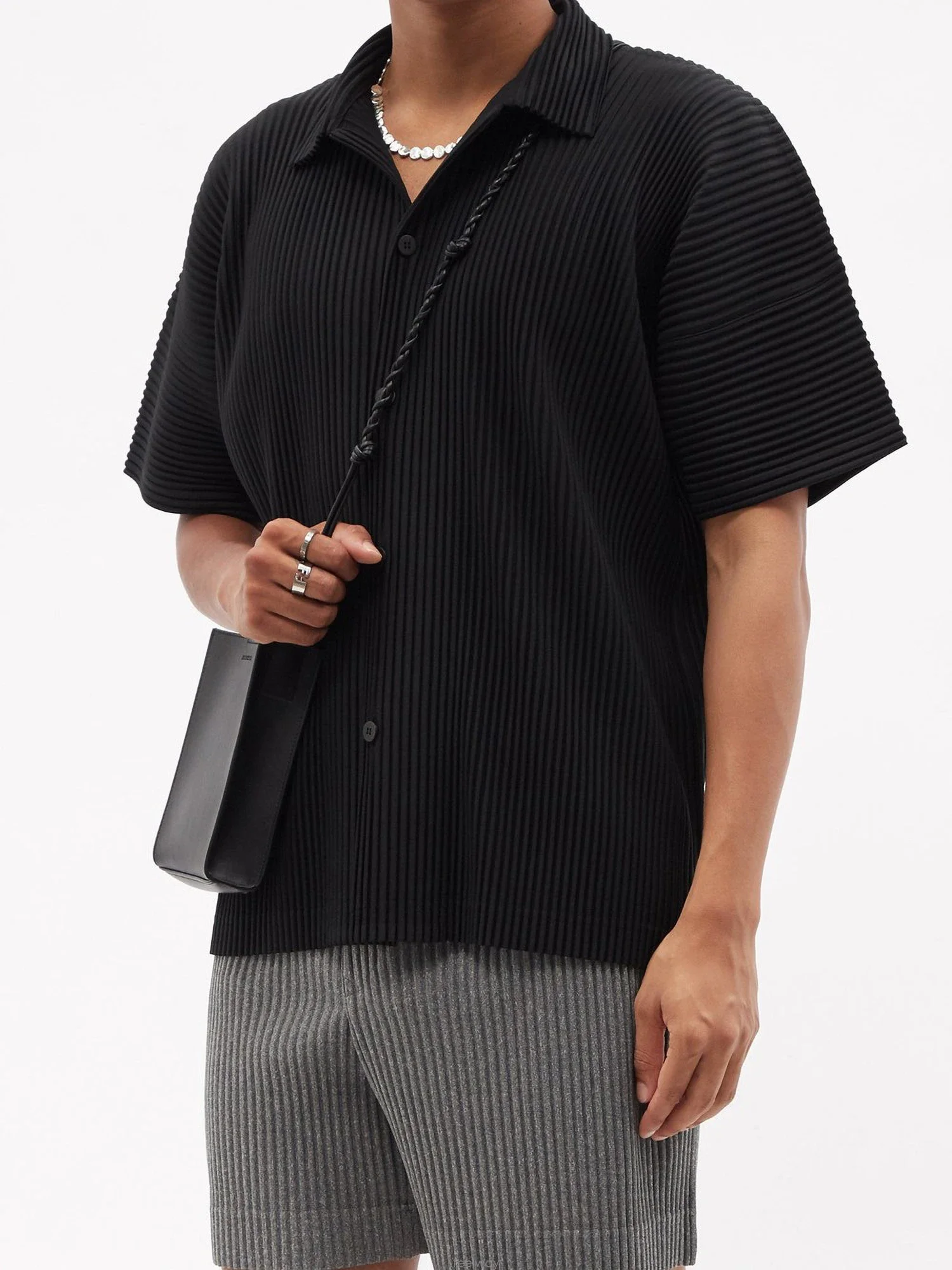 ALSEY Pleated Plain Shirt Stylish Men's Casual Short Sleeve New 2024 Shirts for Men Button Down Harajuku Blouse Male Clothes
ALSEY Pleated Plain Shirt Stylish Men's Casual Short Sleeve New 2024 Shirts for Men Button Down Harajuku Blouse Male Clothes