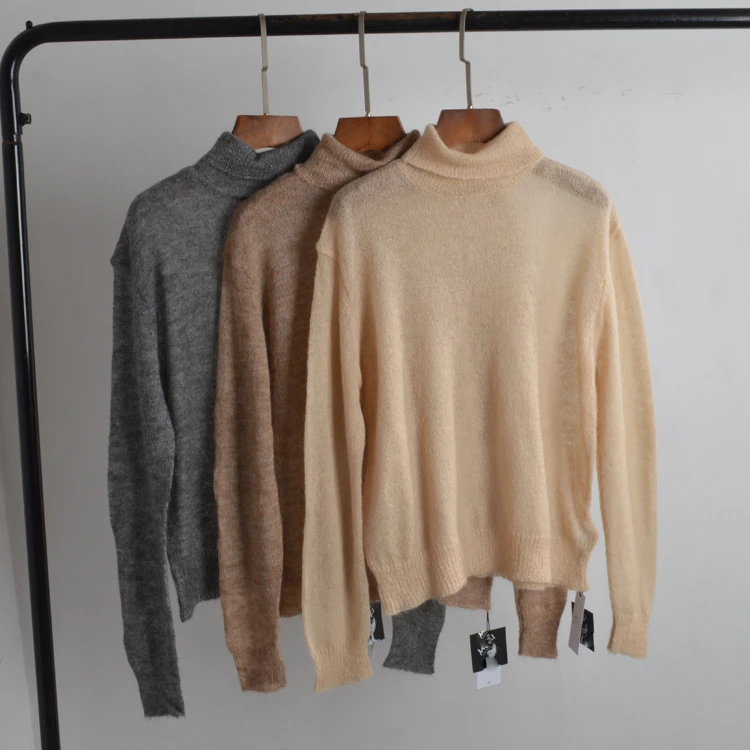 Модный тонкий вязаный топ из смешанной морской шерсти с высоким воротником, длинный топ све для женщин, осень-зима, Новое поступление, качество премиум-класса
Модный тонкий вязаный топ из смешанной морской шерсти с высоким воротником, длинный топ све для женщин, осень-зима, Новое поступление, качество премиум-класса