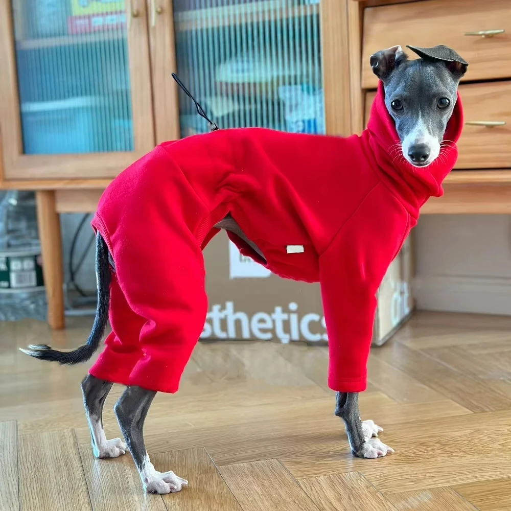Winter Warm 4-legged Red Jacket for Italy Greyhound Wellington Dog Clothes Autumn Thick Warm Fashion Sweatshirt for Whipbit
Winter Warm 4-legged Red Jacket for Italy Greyhound Wellington Dog Clothes Autumn Thick Warm Fashion Sweatshirt for Whipbit