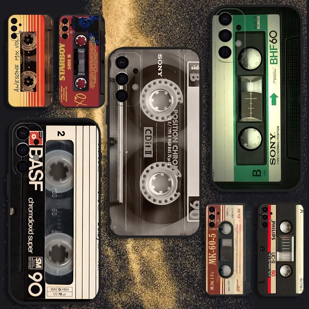 Cassette Tape Phone Case For Samsung S25,S24,S21,S22,S23,S30,Ultra,S20,Plus,Fe,Lite,Note,10,9,5G Black Cover
Cassette Tape Phone Case For Samsung S25,S24,S21,S22,S23,S30,Ultra,S20,Plus,Fe,Lite,Note,10,9,5G Black Cover