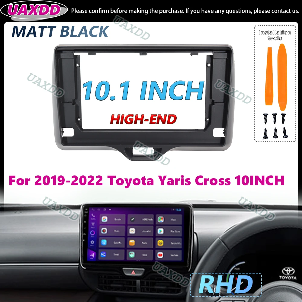 UAXDD 2Din Car Interior stereo For 2019-2022 Toyota Yaris Cross 10INCH HIGH-END right rudder Android frame Kit panel cable video
UAXDD 2Din Car Interior stereo For 2019-2022 Toyota Yaris Cross 10INCH HIGH-END right rudder Android frame Kit panel cable video