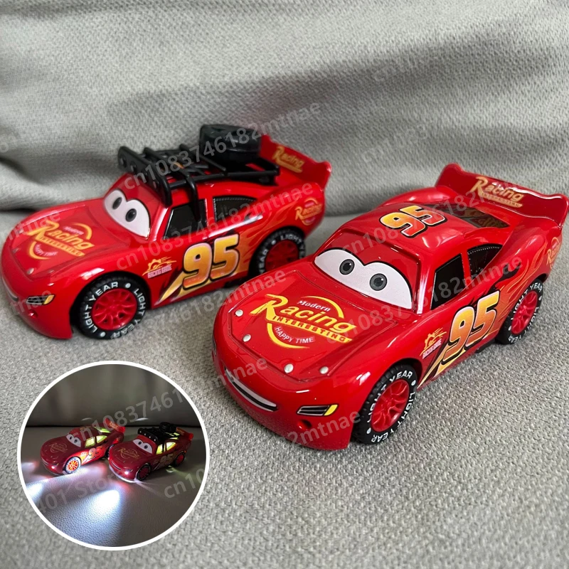 Disney Anime Cool Cars Toy Alloy Car Lightning McQueen Model 3D Lights Music Car Children's Puzzle Toy Boy Birthday Gifts
Disney Anime Cool Cars Toy Alloy Car Lightning McQueen Model 3D Lights Music Car Children's Puzzle Toy Boy Birthday Gifts