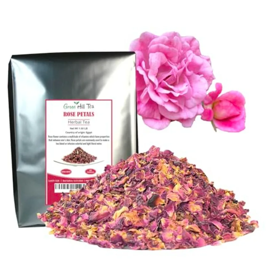 Premium Dried Tea - Edible Flowers for drinks Baking Desserts Cocktails Wedding Toss and Herbal Tea Infusions 1 LB
Premium Dried Tea - Edible Flowers for drinks Baking Desserts Cocktails Wedding Toss and Herbal Tea Infusions 1 LB