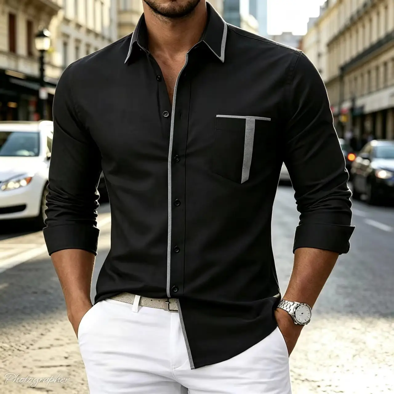 2026 New Men's Shirt, Long Sleeved Shirt, Business Casual Shirt, Elegant Men's Top, Suitable for Various Occasions, Size XS-6XL
2026 New Men's Shirt, Long Sleeved Shirt, Business Casual Shirt, Elegant Men's Top, Suitable for Various Occasions, Size XS-6XL