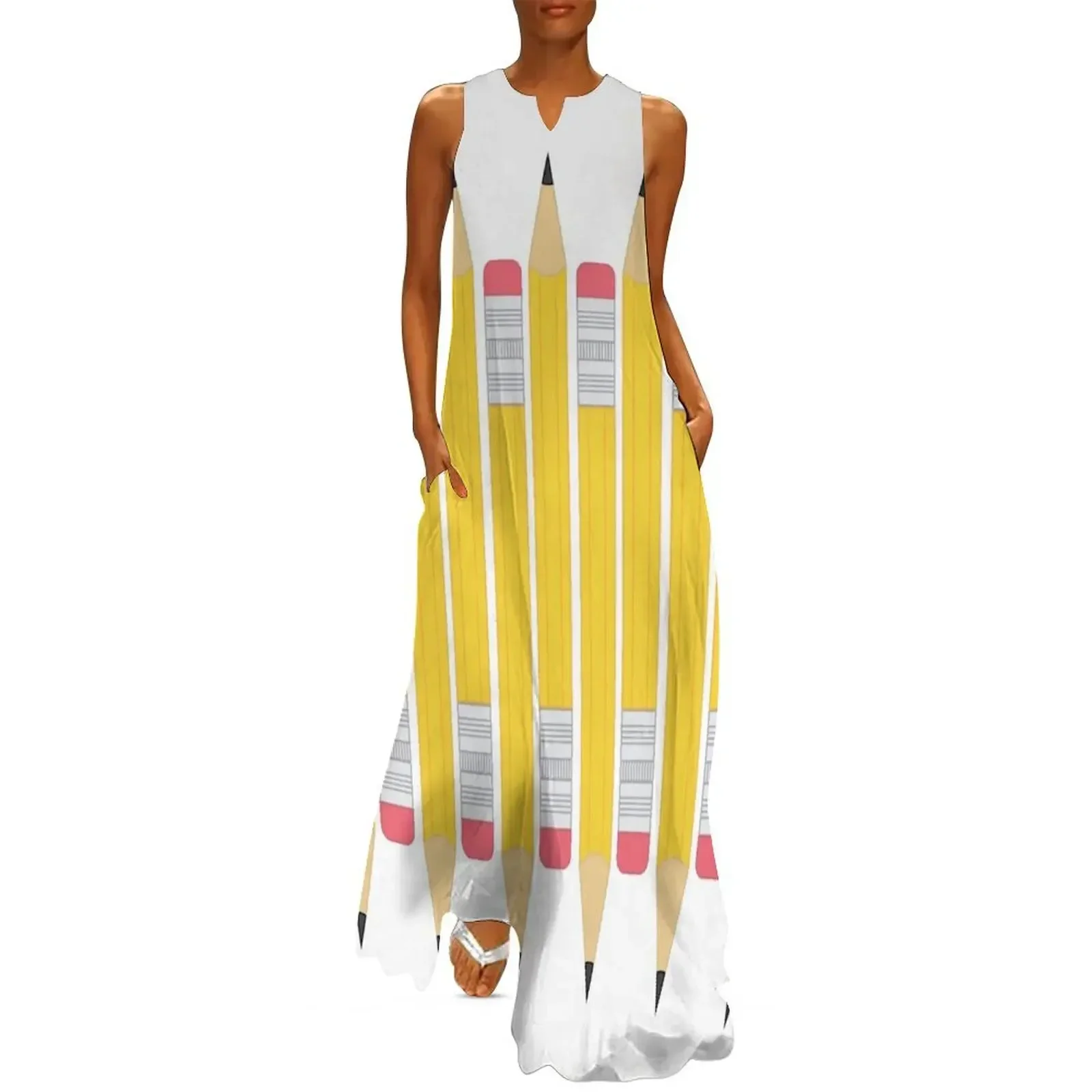 Lead pencils Long Dress women's dresses luxury women's summer clothing 2025 Party dresses dress korean style Dress 
Lead pencils Long Dress women's dresses luxury women's summer clothing 2025 Party dresses dress korean style Dress
