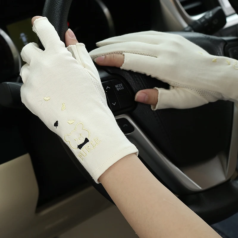 Summer Women's sun protection Cotton gloves unisex cartoon design thin breathable Driving and bicycle riding Touch Screen
Summer Women's sun protection Cotton gloves unisex cartoon design thin breathable Driving and bicycle riding Touch Screen