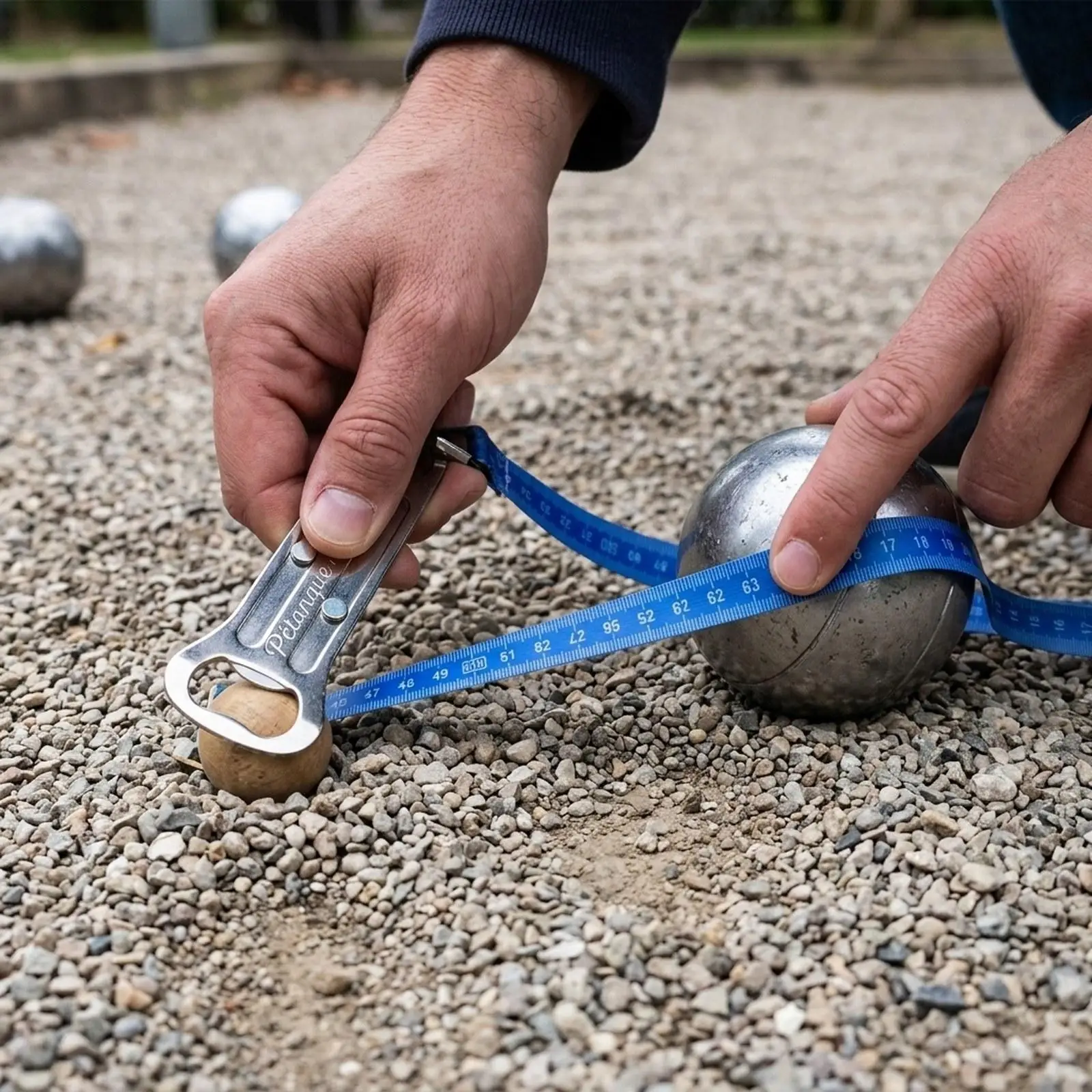 Bocce Ball Measuring Tool, with Marked Measuring Rope, Lawn Game Part Petanque Ball Accessory for Sports, Beach Lawn
Bocce Ball Measuring Tool, with Marked Measuring Rope, Lawn Game Part Petanque Ball Accessory for Sports, Beach Lawn