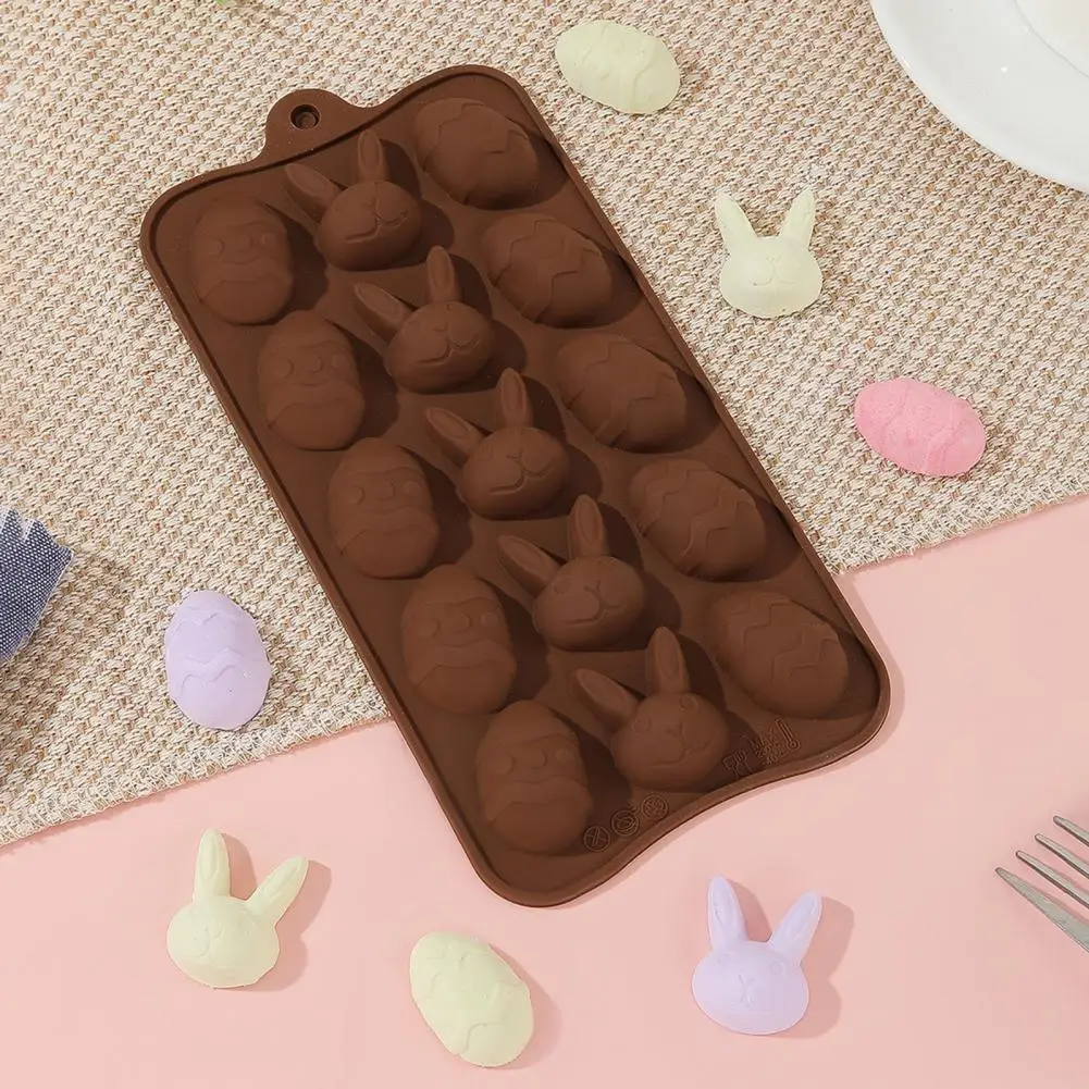 Bunny Cake Mold Easter Egg Bunny Silicone Mold for Diy Candy Chocolate Fondant Baking Non-stick Food Grade Jelly for Pudding
Bunny Cake Mold Easter Egg Bunny Silicone Mold for Diy Candy Chocolate Fondant Baking Non-stick Food Grade Jelly for Pudding