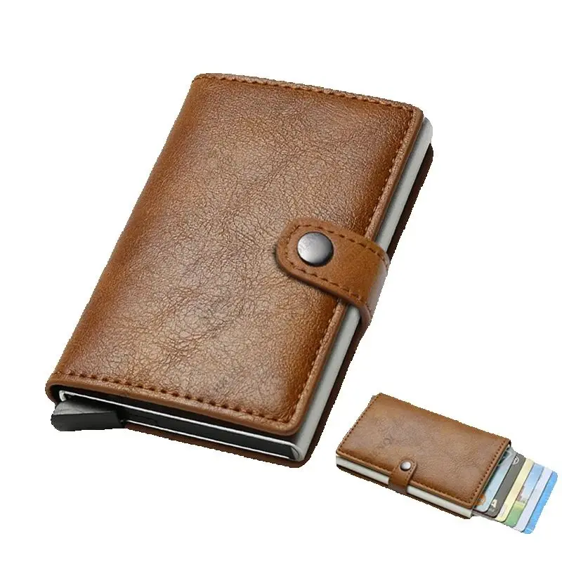 Carbon Fiber Credit Card Holder Wallet Men Rfid Smart Metal Thin Slim Pop Up Minimalist Wallet Small Black Purse Metal Vallet
Carbon Fiber Credit Card Holder Wallet Men Rfid Smart Metal Thin Slim Pop Up Minimalist Wallet Small Black Purse Metal Vallet