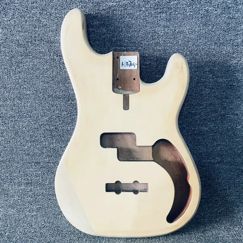 HB704 PJB Bass Unfinished Electric Bass Body in Solid Wood DIY Replace Guitar Parts Damages Surface
HB704 PJB Bass Unfinished Electric Bass Body in Solid Wood DIY Replace Guitar Parts Damages Surface