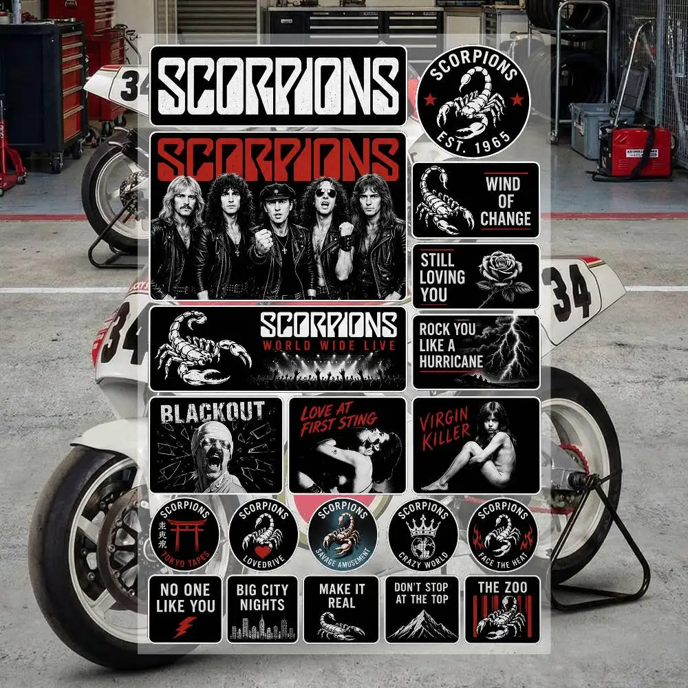 S-ScorP-ions Stickers Waterproof Vinyl Decals for Motorcycle cars bicycles skateboards Laptop Water Bottle Phone Case
S-ScorP-ions Stickers Waterproof Vinyl Decals for Motorcycle cars bicycles skateboards Laptop Water Bottle Phone Case