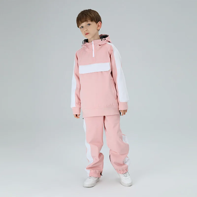 Children Ski Suits for Boys Girls Windproof Thermal Skiing Clothing Suits Winter Waterproof Snowboarding Hooded Coats Pants Set
Children Ski Suits for Boys Girls Windproof Thermal Skiing Clothing Suits Winter Waterproof Snowboarding Hooded Coats Pants Set