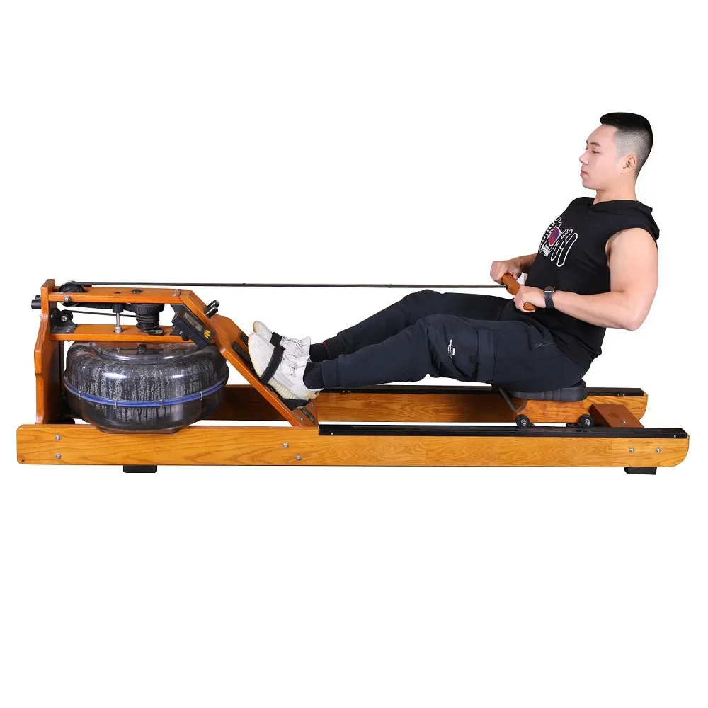 Solid Wood Seated Water Rowing Machine Gym Equipment
Solid Wood Seated Water Rowing Machine Gym Equipment