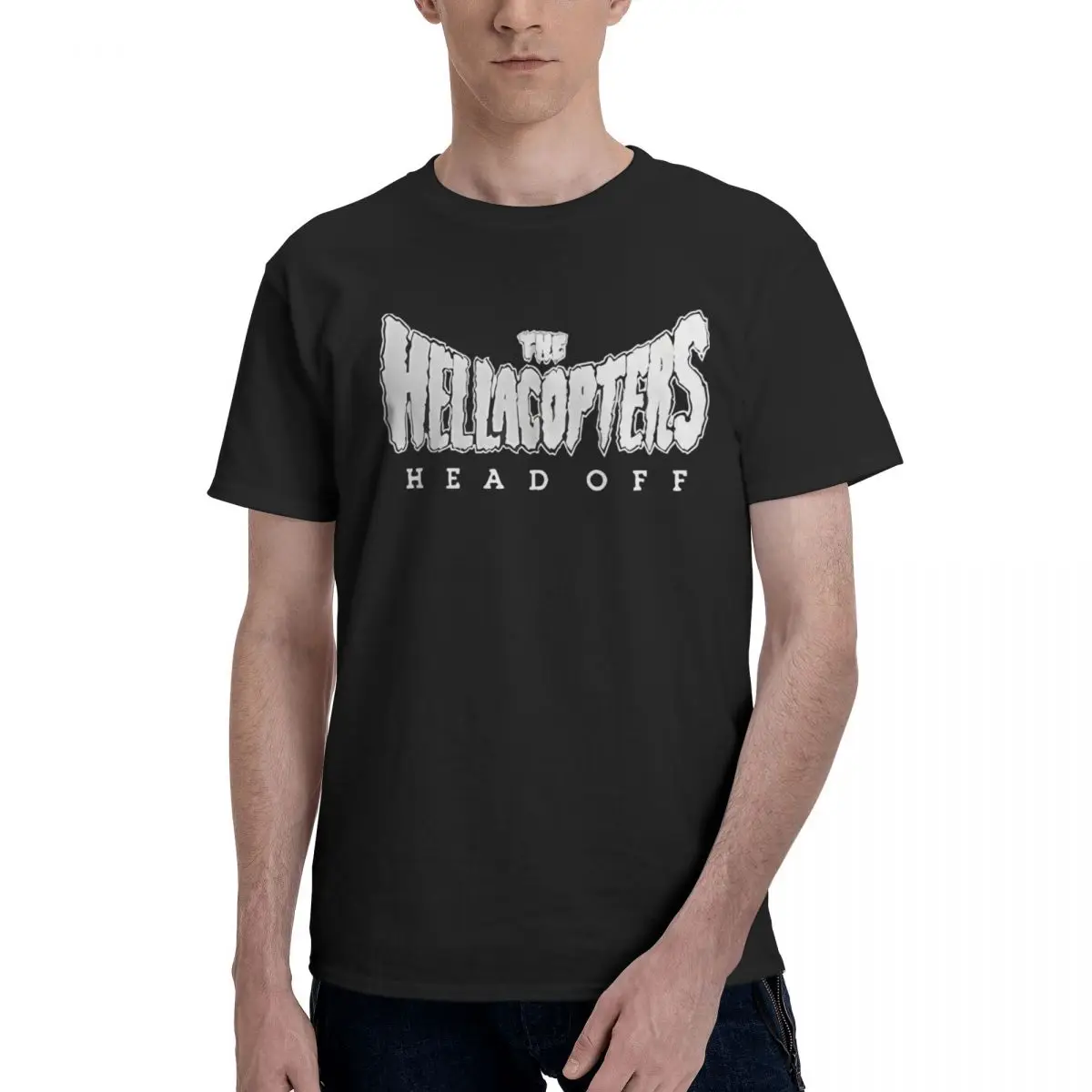 The Hellacopters, Head Off, повседневные дышащие удобные футболки Kawaii из 100% хлопка, мужская одежда 2025 года
The Hellacopters, Head Off, повседневные дышащие удобные футболки Kawaii из 100% хлопка, мужская одежда 2025 года