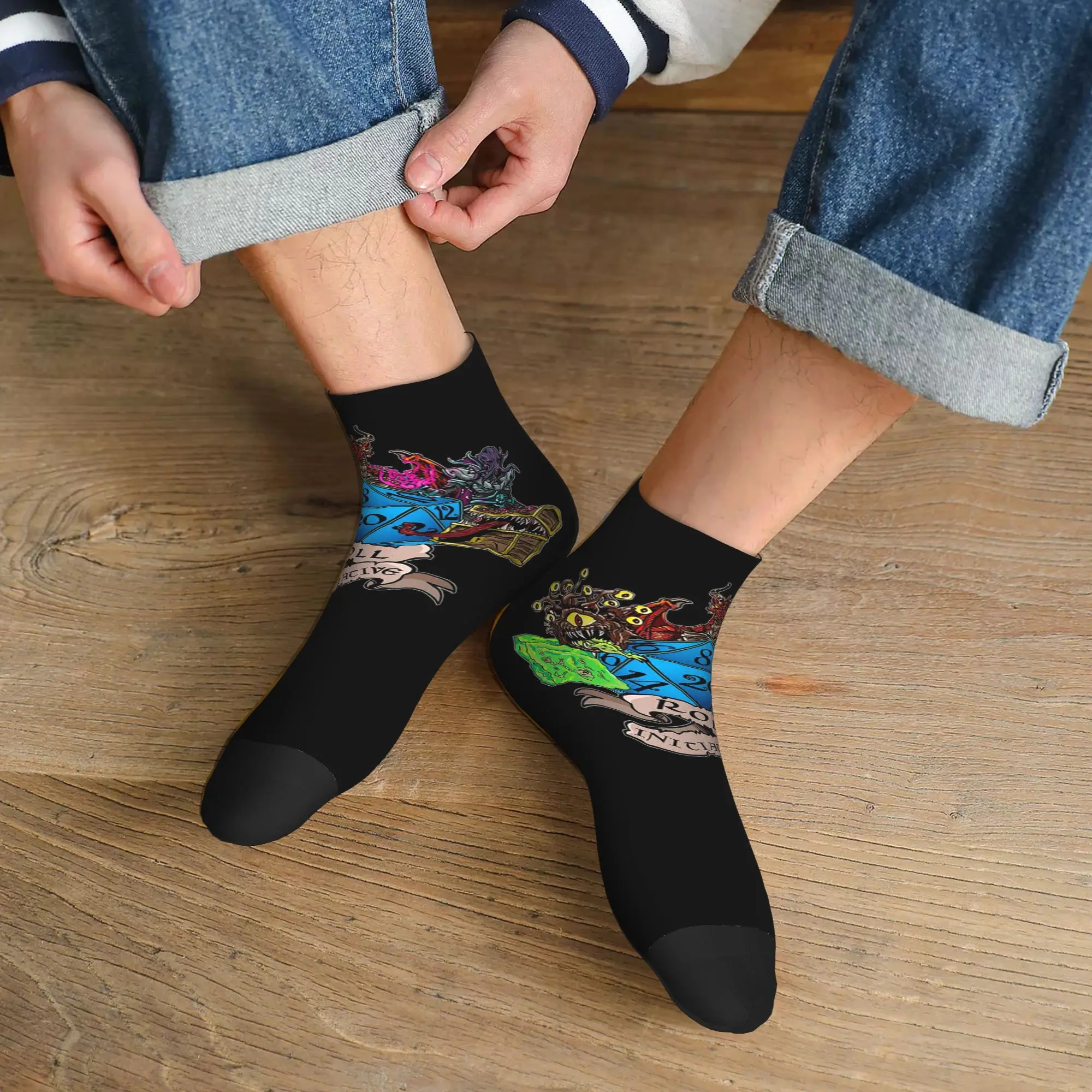 Roll Initiative Dungeon And Dragon Socks Harajuku Sweat Absorbing Stockings All Season Socks Accessories for Unisex Gifts
Roll Initiative Dungeon And Dragon Socks Harajuku Sweat Absorbing Stockings All Season Socks Accessories for Unisex Gifts