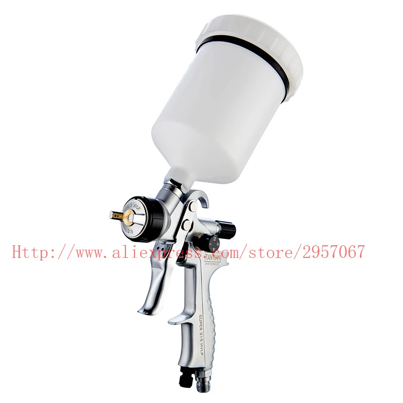 High Quality 319 Spray Gun For Car Painting Gun 1.3mm Nozzle 600CC Paint Gun Water Based Air Spray Gun Airbrush car spray tool
High Quality 319 Spray Gun For Car Painting Gun 1.3mm Nozzle 600CC Paint Gun Water Based Air Spray Gun Airbrush car spray tool