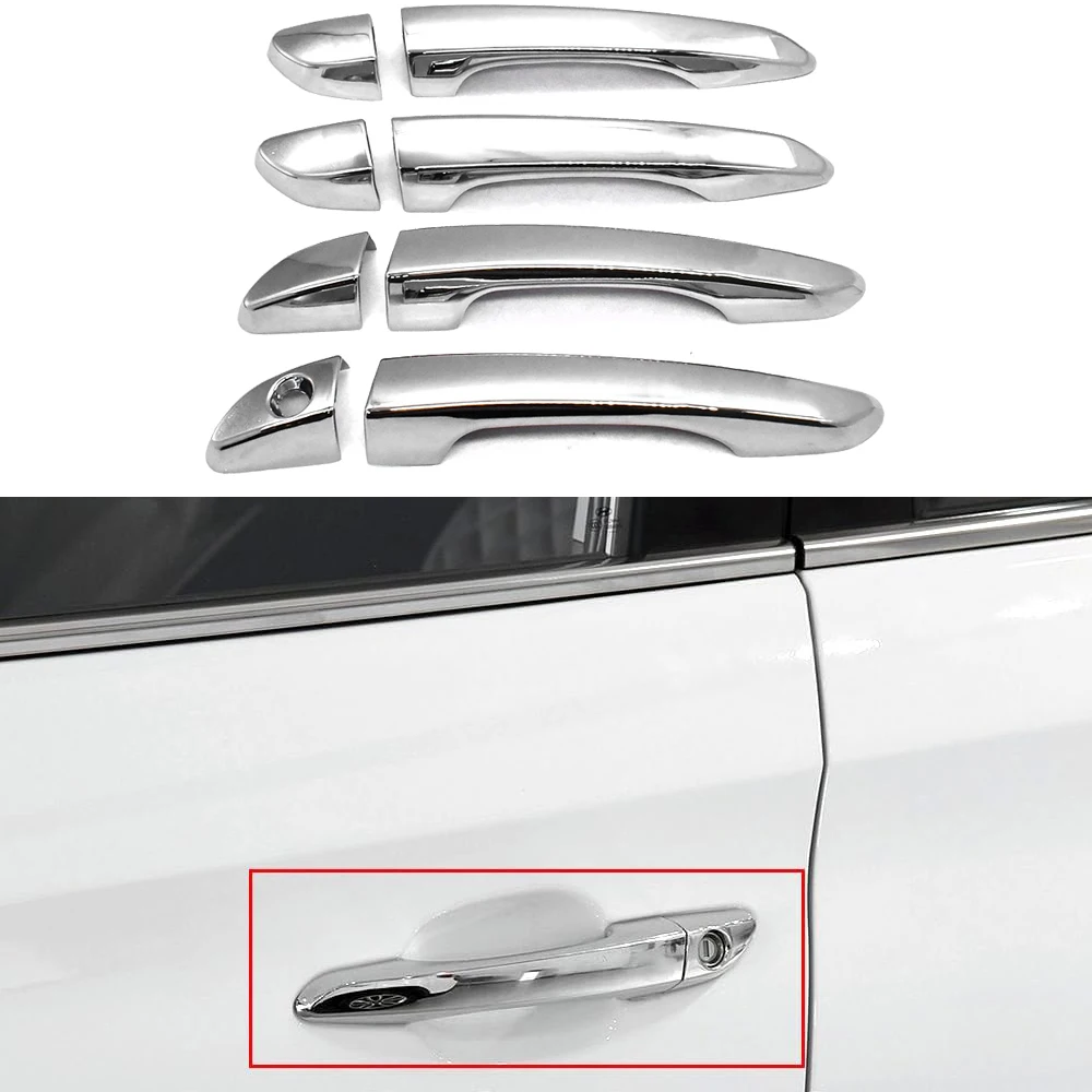 Для Hyundai Tucson 2015 2016 2017 2018 2019 2020 внешняя дверная ручка автомобиля молдинг крышка отделка украшения ABS авто аксессуары 
Для Hyundai Tucson 2015 2016 2017 2018 2019 2020 внешняя дверная ручка автомобиля молдинг крышка отделка украшения ABS авто аксессуары