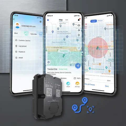 4G Track Device Vehicle Truck Security Protection Item Subscription Required Anti-Lost Camel Real-time Unlimited Remote Tracking