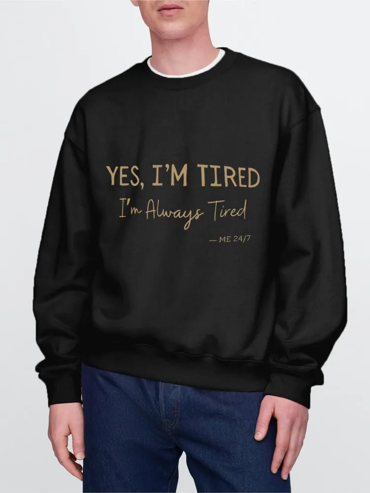 Men's Funny Quote Print Pullover Hoodie Cotton Soft Crew Neck Sweatshirt For Daily Wear Casual Loose Long Sleeve Sweatshrits Top
Men's Funny Quote Print Pullover Hoodie Cotton Soft Crew Neck Sweatshirt For Daily Wear Casual Loose Long Sleeve Sweatshrits Top