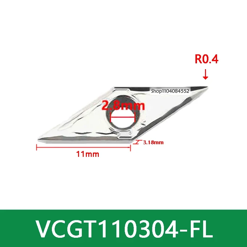 CNC Carbide Inserts VCGT VCGT110302 VCGT110304 VCGT110308 FL VCGT160402 VCGT160404 External and Internal Hole
CNC Carbide Inserts VCGT VCGT110302 VCGT110304 VCGT110308 FL VCGT160402 VCGT160404 External and Internal Hole